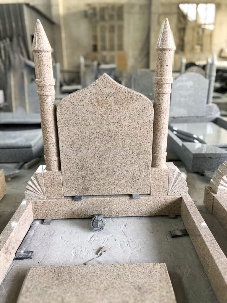 Muslimischer Grabstein Material Wüstenblüte (G681)