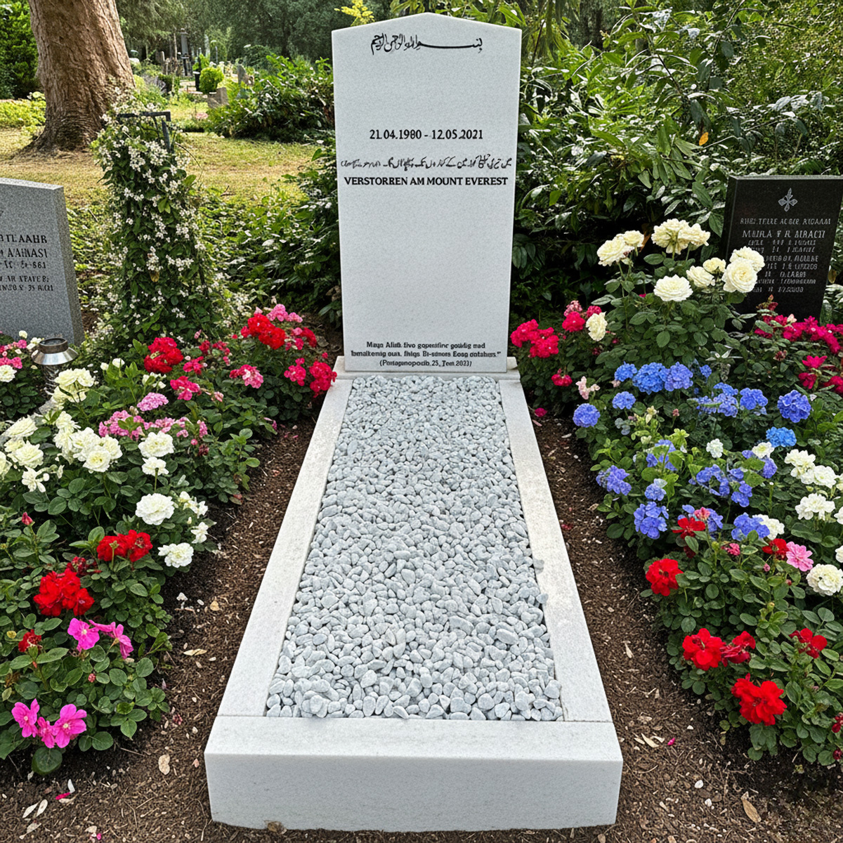 Klassische Grabsteine