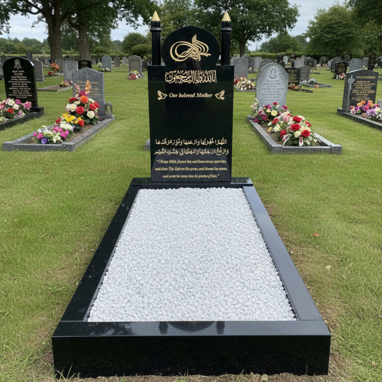 Islamische Grabsteine Schwarz