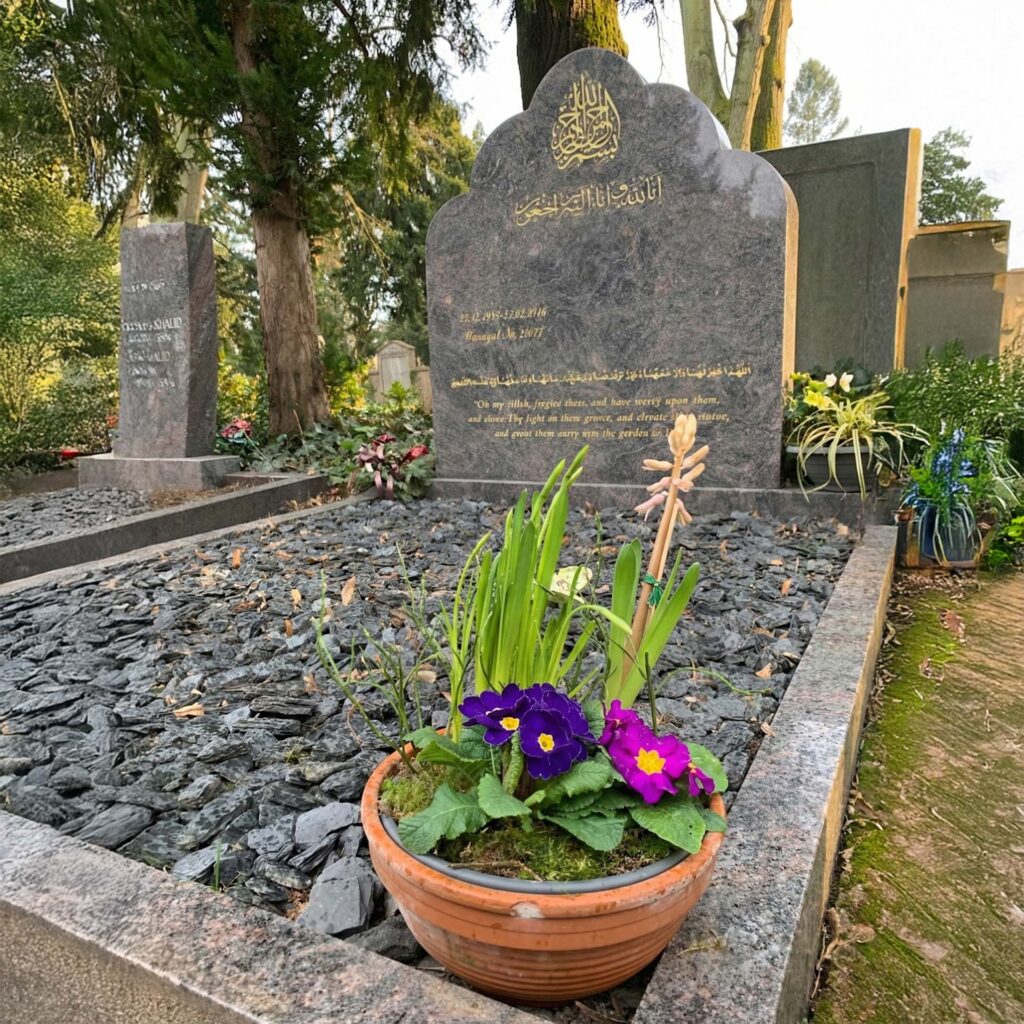 Islamische Doppelgrabsteine