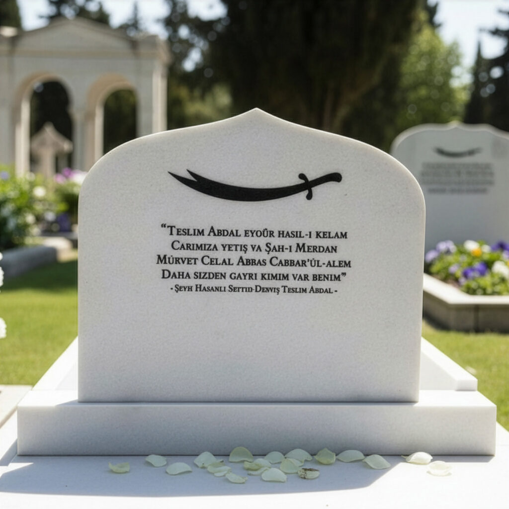 Islamische Doppelgrabsteine